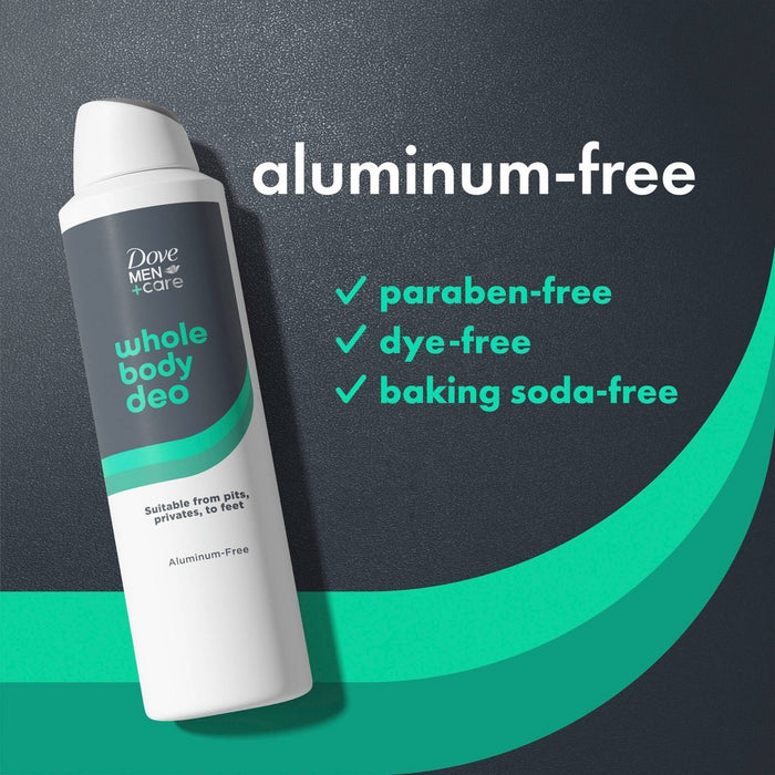 Dove Men+Care Aloe & Bamboo Whole Body Deodorant Spray - 4oz