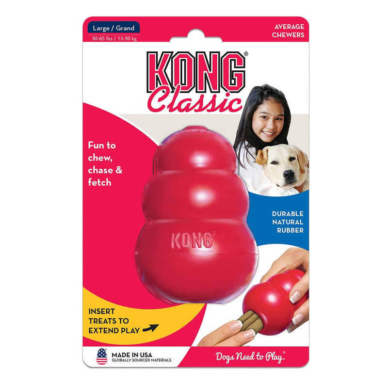 KONG Refillable Classic Chew Dog Toy - L