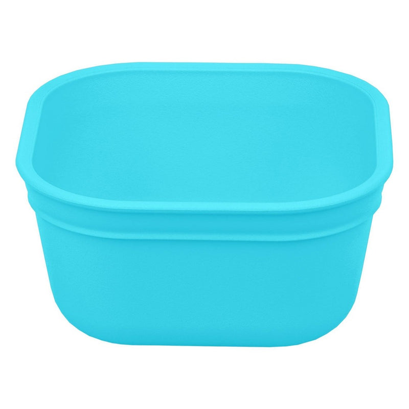 Re-Play 12oz Square Dining Bowl - Pool Blue