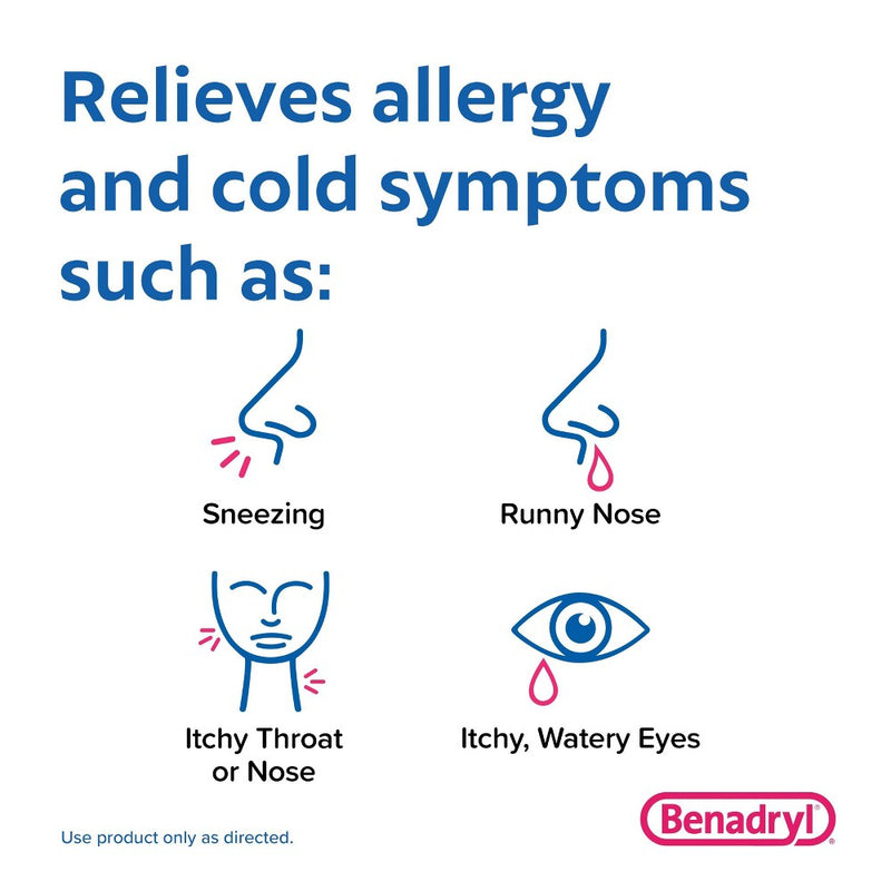 Benadryl Dye-Free Allergy Relief Gelcaps - Diphenhydramine - 24ct