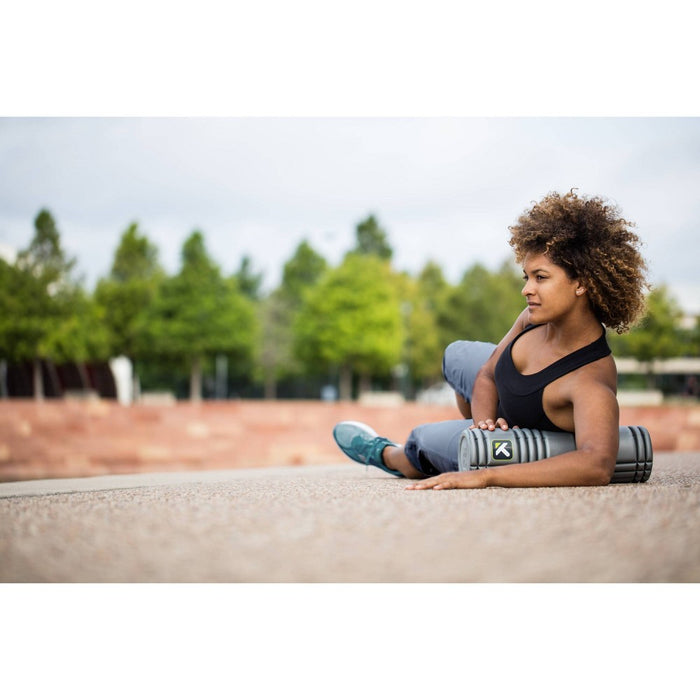 Trigger Point 18" Solid Core Foam Roller - Gray