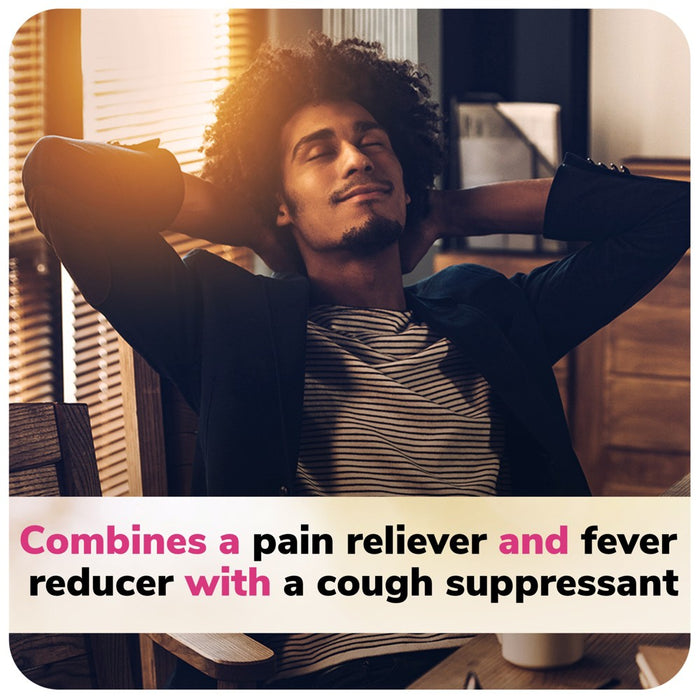 Robitussin Daytime Severe Cough, Flu and Sore Throat Syrup - Honey - 8 fl oz