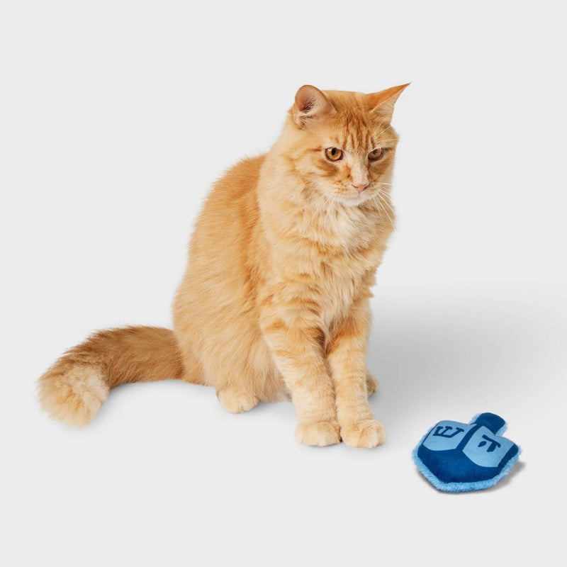 Hanukkah Kicker Cat Toy - Boots & Barkley