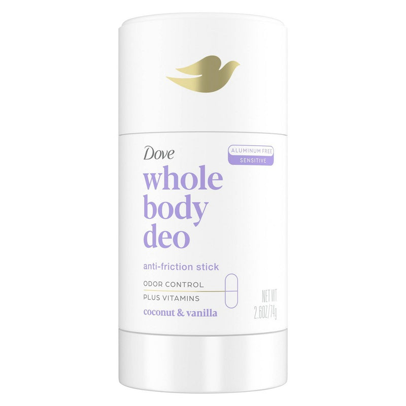 Dove Beauty Coconut & Vanilla Whole Body Deodorant Stick - 2.6oz
