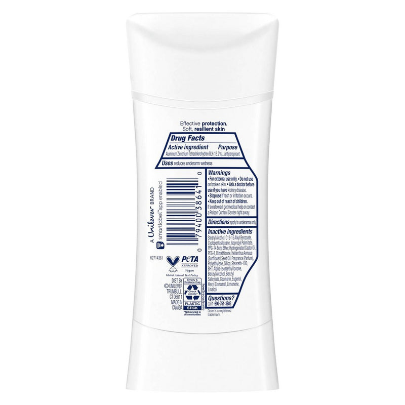 Dove Beauty Advanced Care Caring Coconut 48-Hour Antiperspirant & Deodorant Stick - 2.6oz