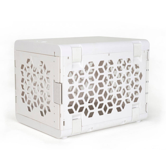 KindTail PAWD Cat and Dog Crate - S - White
