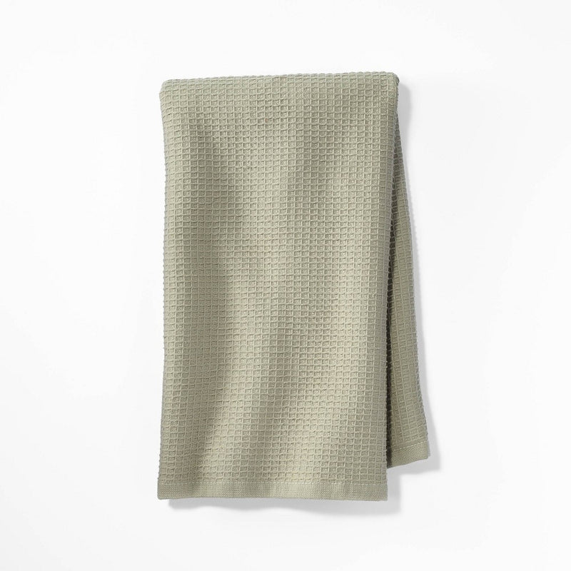 Waffle Kitchen Towel Sage Green - Figmint