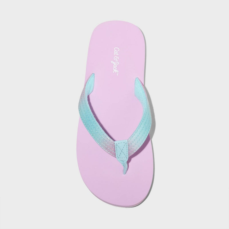 Girls' Jami Flip Sandals - Cat & Jack Purple M