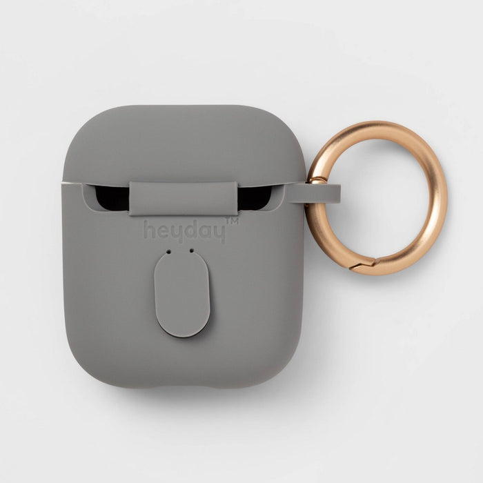 Apple AirPods (1/2 Generation) Silicone Case with Clip - heyday Wild Dove