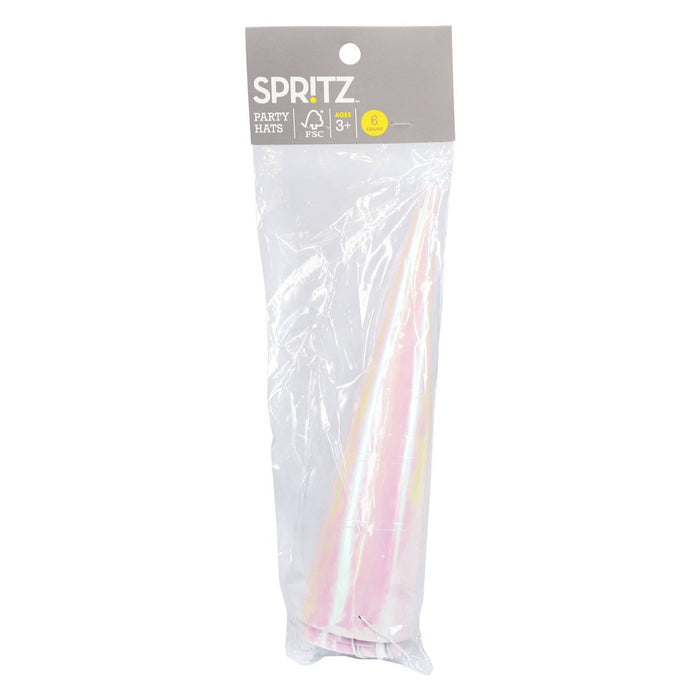 6ct Unicorn Horn Party Hat - Spritz