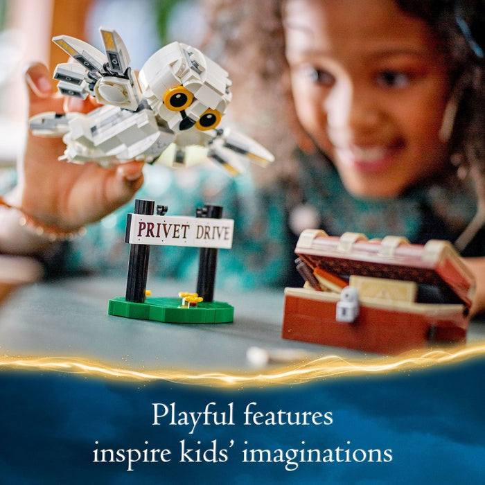 LEGO Harry Potter Hedwig at 4 Privet Drive Owl Figure Toy 76425