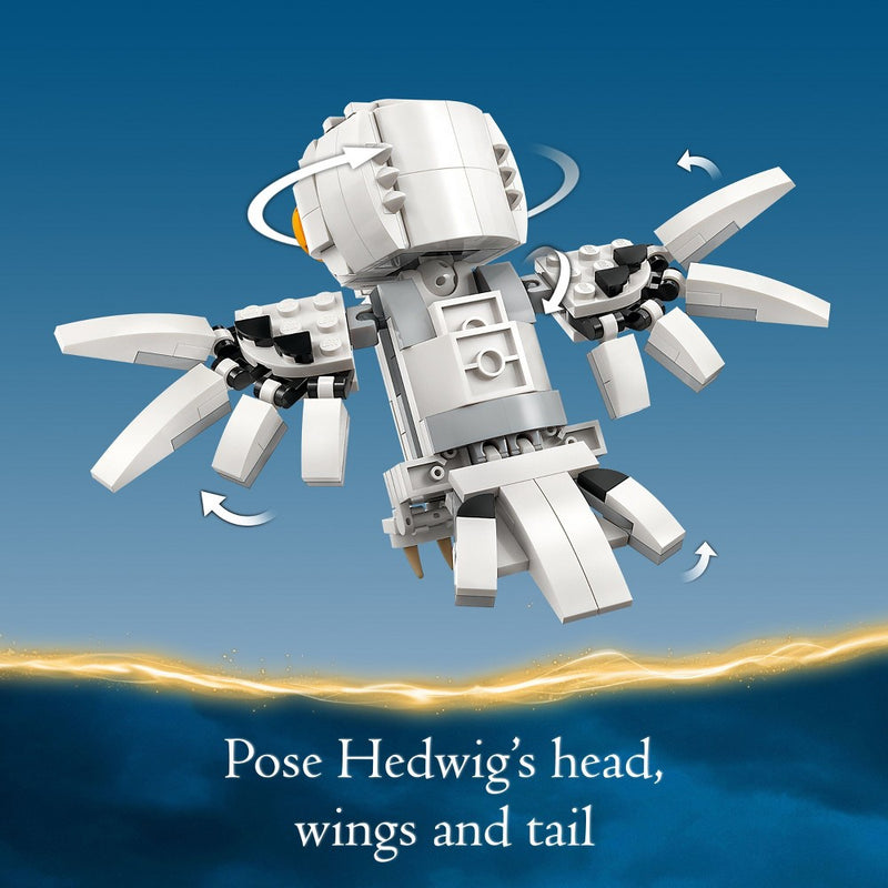LEGO Harry Potter Hedwig at 4 Privet Drive Owl Figure Toy 76425