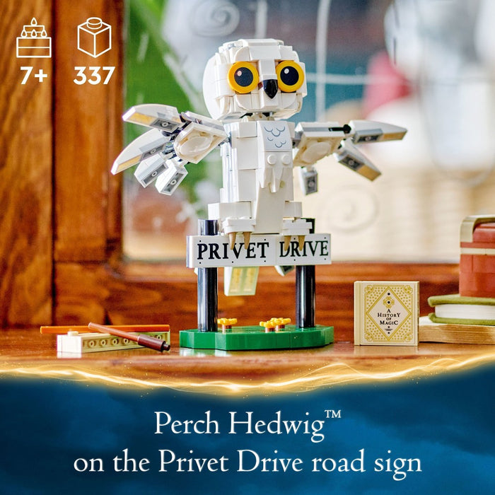 LEGO Harry Potter Hedwig at 4 Privet Drive Owl Figure Toy 76425