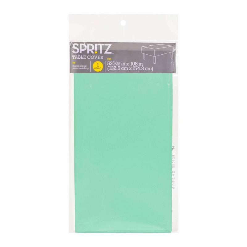 54" x 108" Solid Table Cover - Spritz