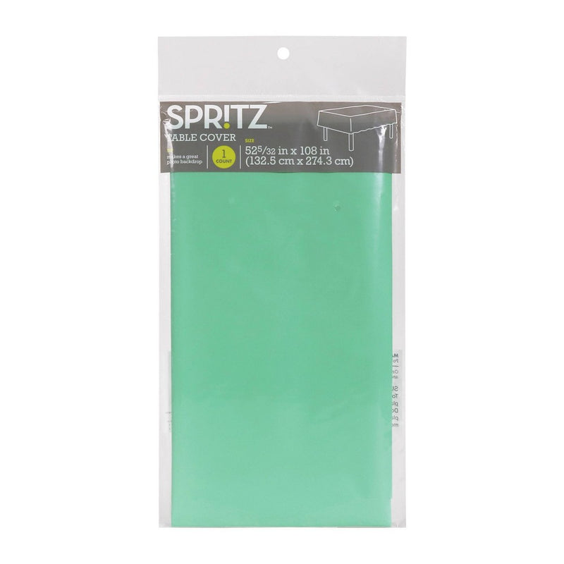 54" x 108" Solid Table Cover - Spritz