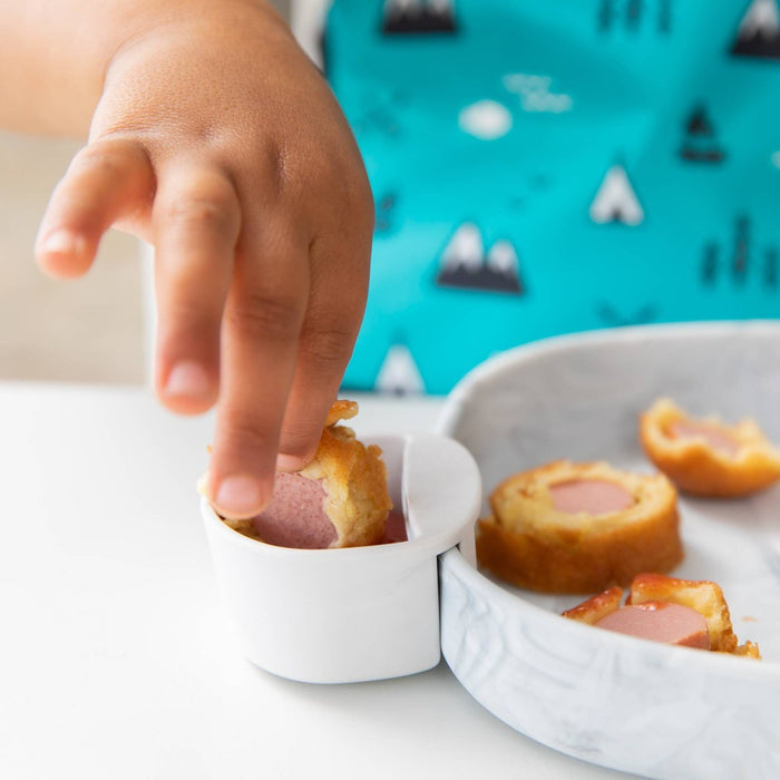 Bumkins Silicone Little Dippers - Taffy - 3pk