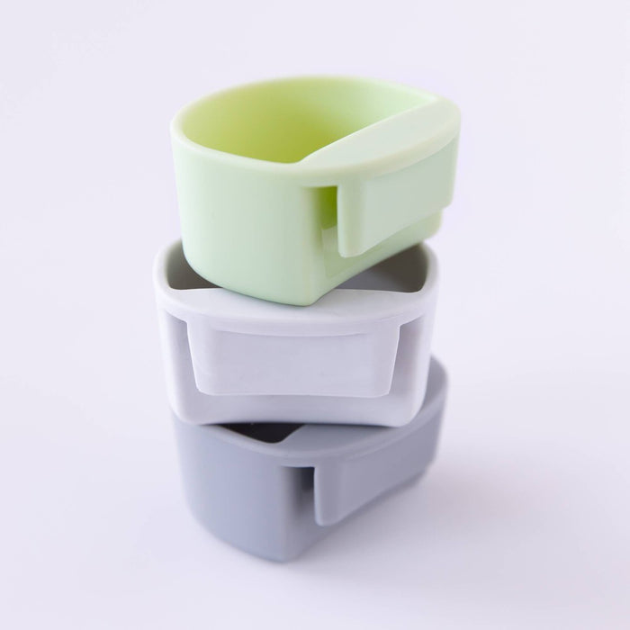 Bumkins Silicone Little Dippers - Taffy - 3pk