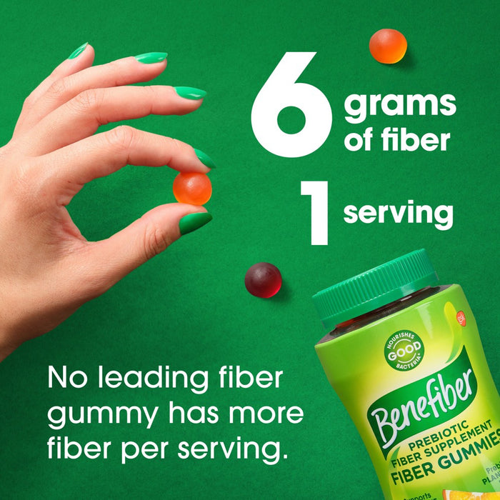 Benefiber Prebiotic Fiber Gummies - 81ct