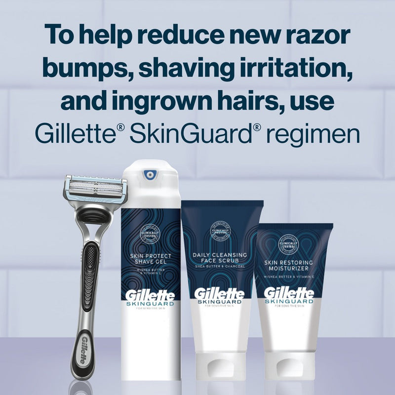 Gillette Skin Guard Razor + 2 Blade Refills