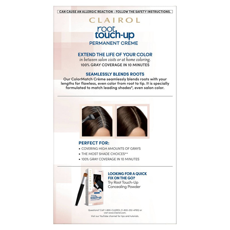 Clairol Root Touch-Up Permanent Hair Color - 2 Black - 1 Kit