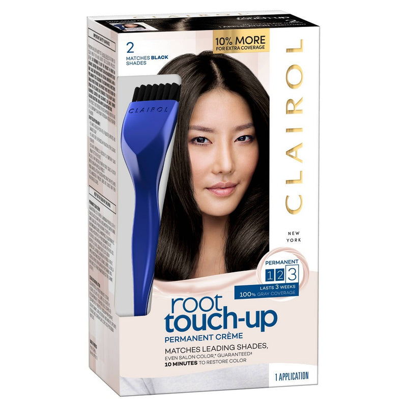 Clairol Root Touch-Up Permanent Hair Color - 2 Black - 1 Kit