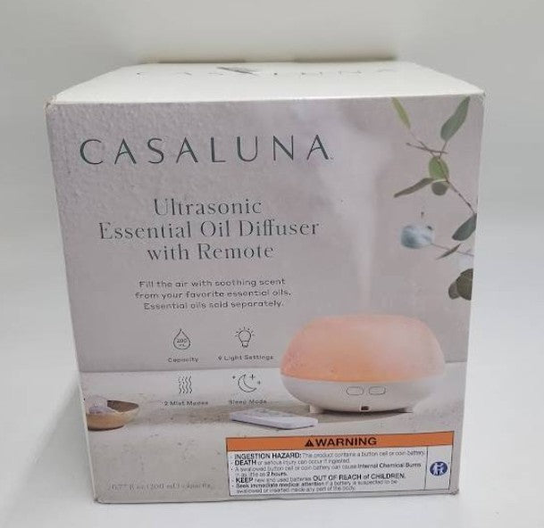 200ml Essential Oil Diffuser White - Casaluna