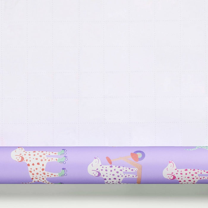 30"x96" Scooter Dogs Gift Wrap - Spritz