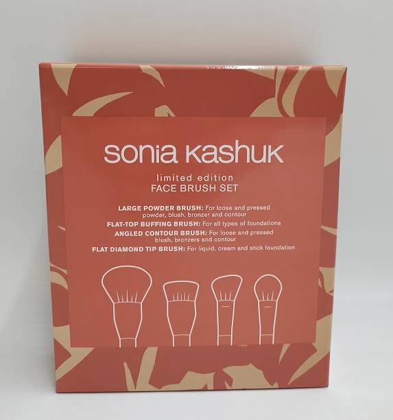 Sonia Kashuk Limited Edition Face Makeup Brush Set - 4pc