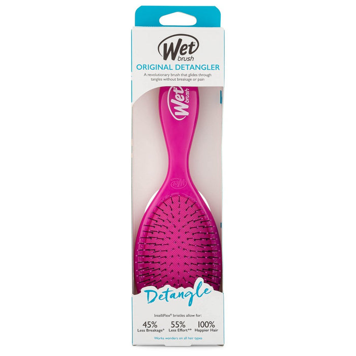 Wet Brush Original Detangler Hair Brush - Fuchsia