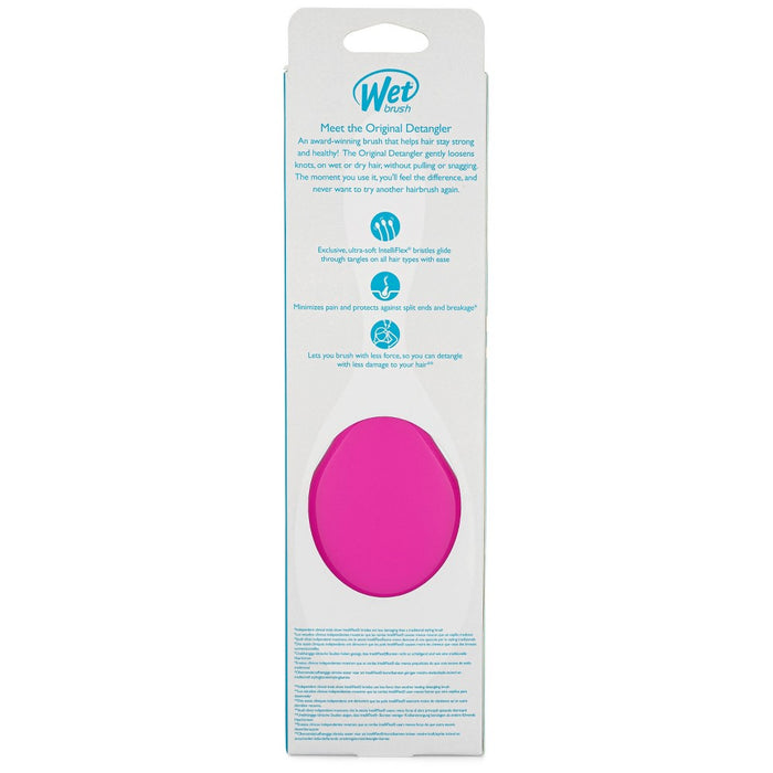 Wet Brush Original Detangler Hair Brush - Fuchsia