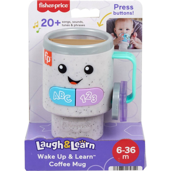 Fisher-Price Laugh & Learn Wake Up & Learn Coffee Mug