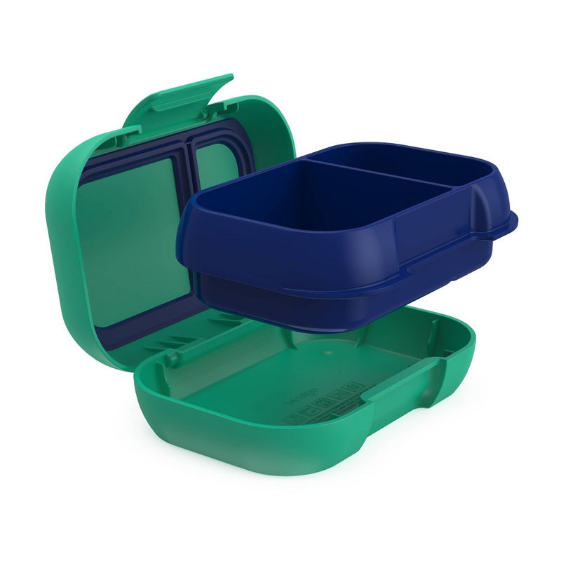 Bentgo Kids' Snack Leak-proof Storage Container Green/Navy