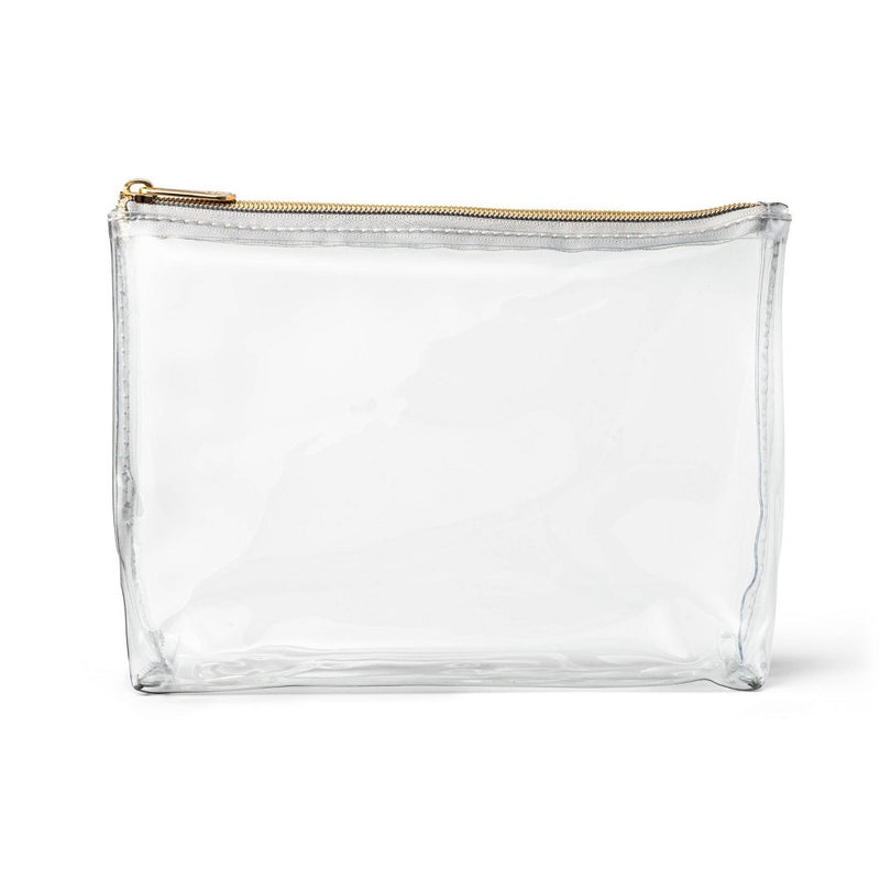 Sonia Kashuk Square Clutch Makeup Bag - Clear
