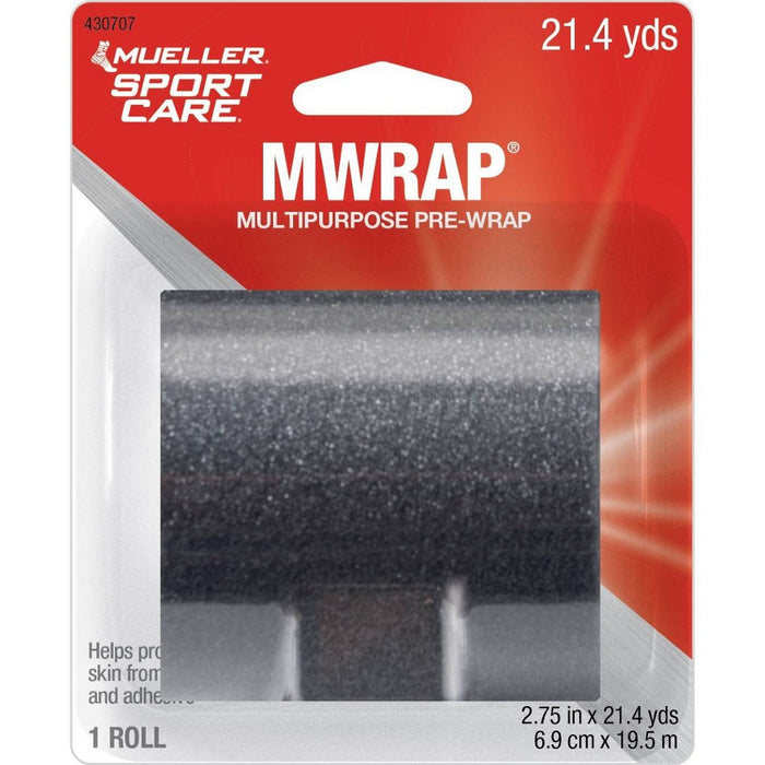 Mueller MWrap Bandage Wraps - Black 2.75" x 21.4yd