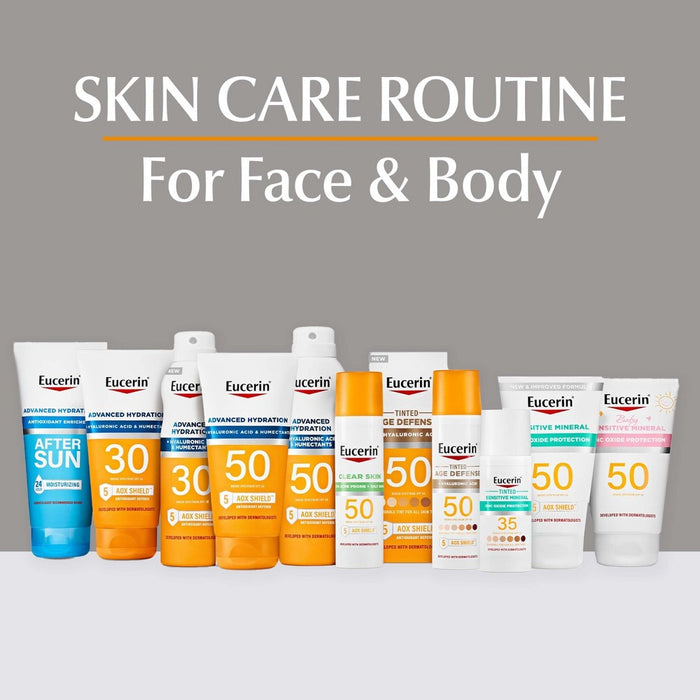 Eucerin Age Defense Face Sunscreen Tinted Lotion - SPF 50 - 2.5 fl oz EXP:08/25
