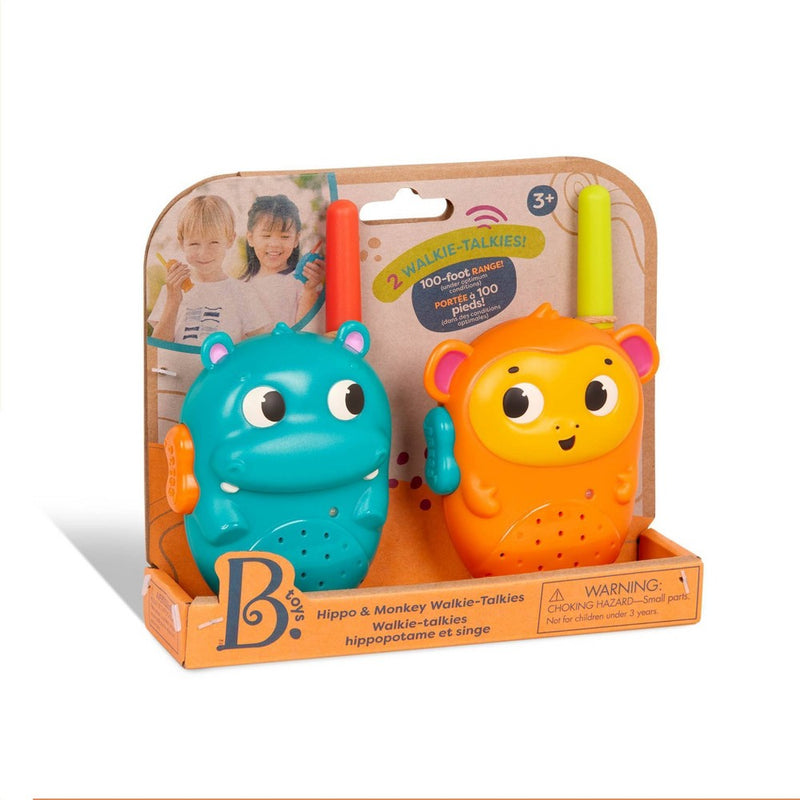 B. toys Walkie-Talkie Set - Hippo & Monkey