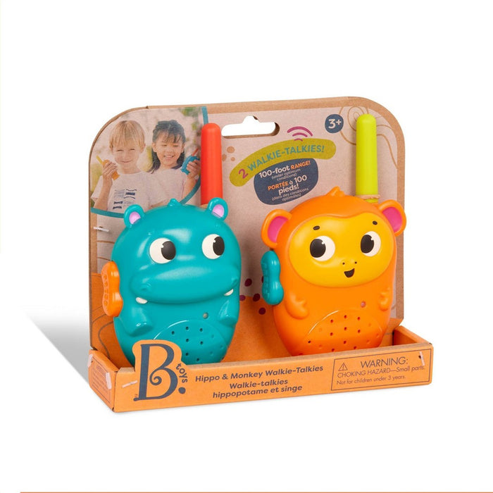 B. toys Walkie-Talkie Set - Hippo & Monkey