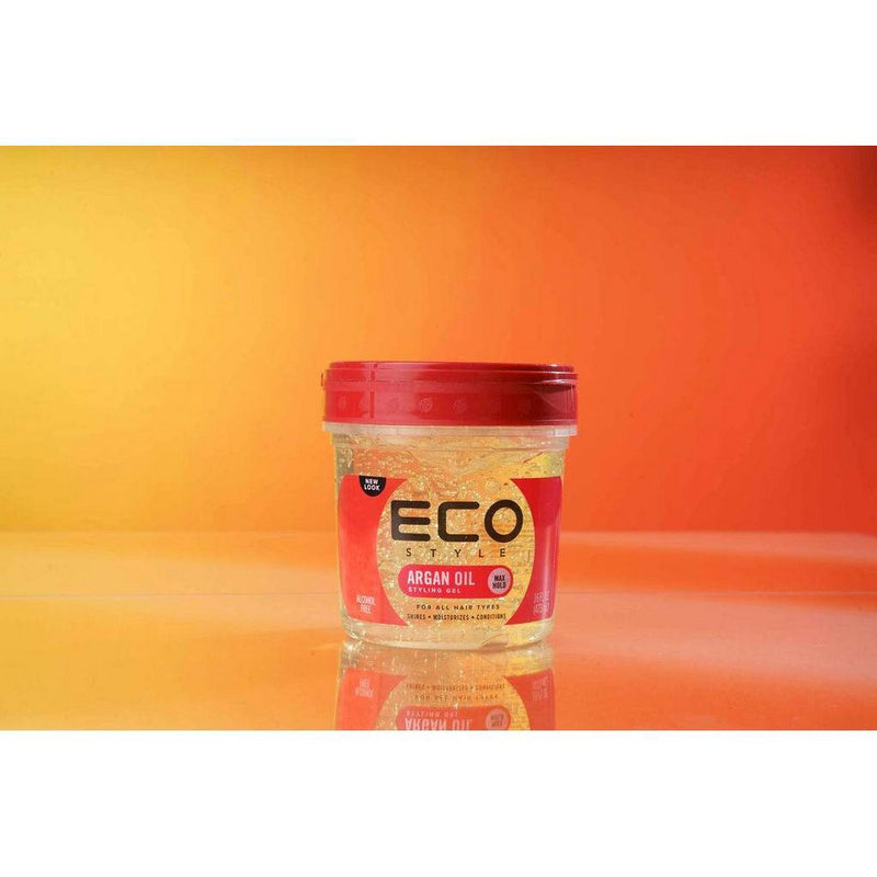 ECO STYLE Anti-Frizz Gel Argan Oil - 32 fl oz