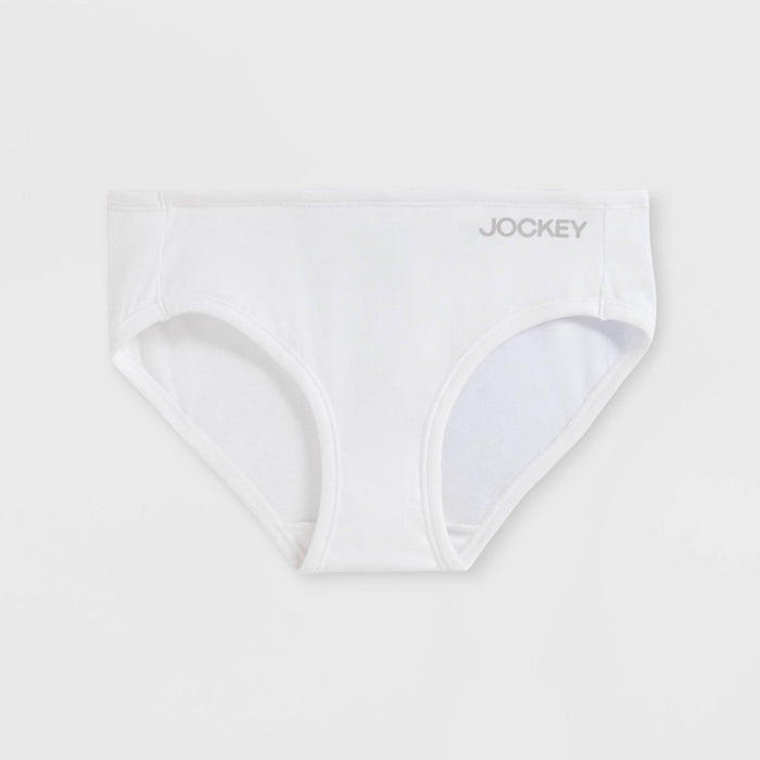 Jockey Generation Girls' 3pk Bikini - White/Navy Blue/Light Blue XL