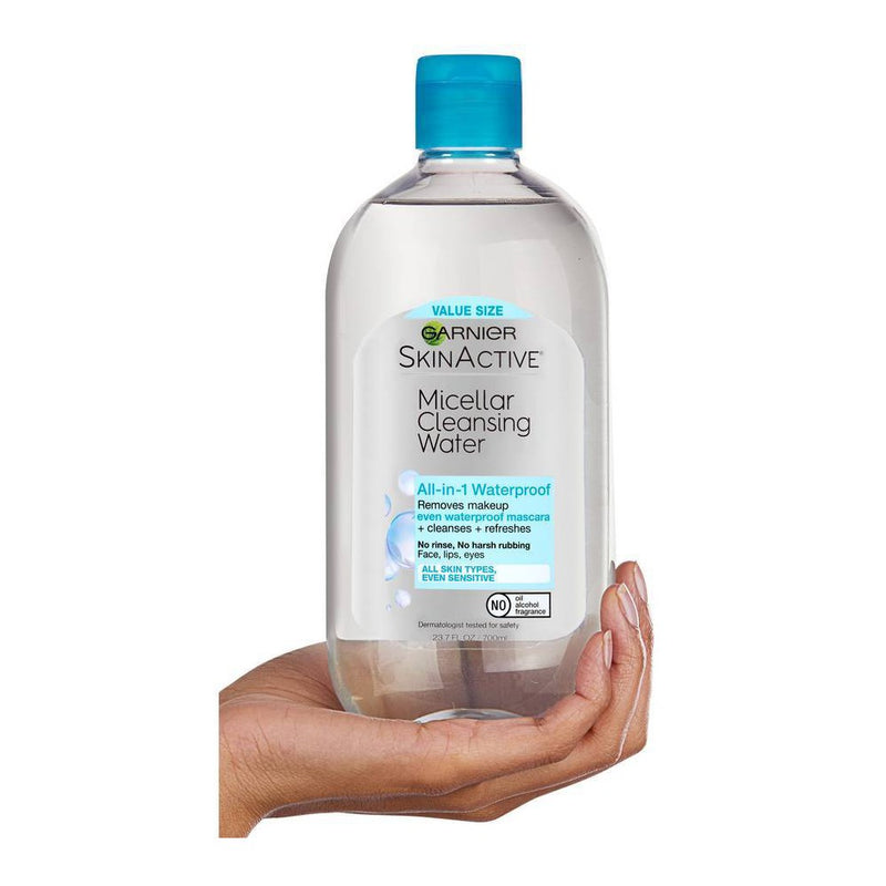 Garnier SkinActive Micellar Cleansing Water Waterproof - Unscented - 23.7 fl oz