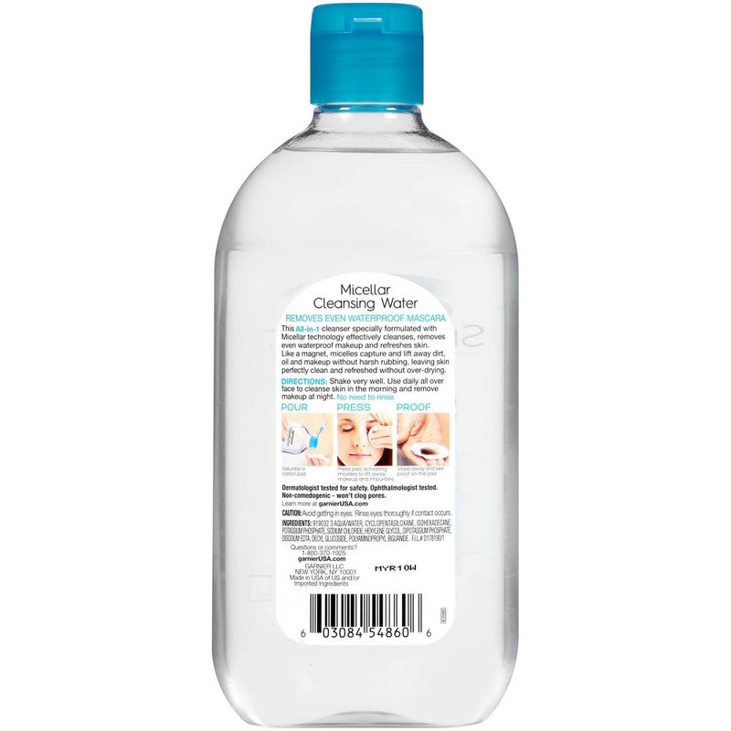 Garnier SkinActive Micellar Cleansing Water Waterproof - Unscented - 23.7 fl oz