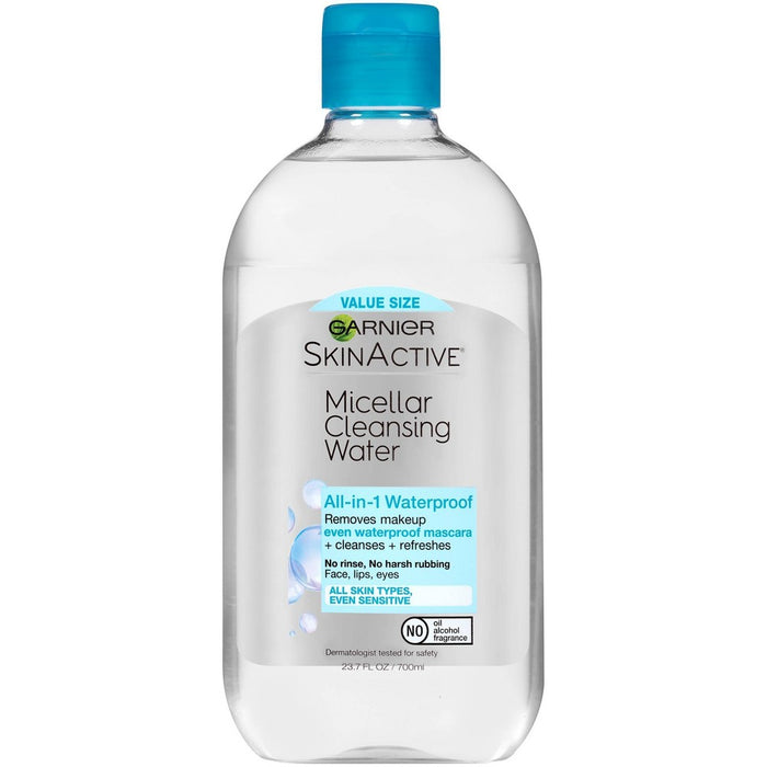 Garnier SkinActive Micellar Cleansing Water Waterproof - Unscented - 23.7 fl oz
