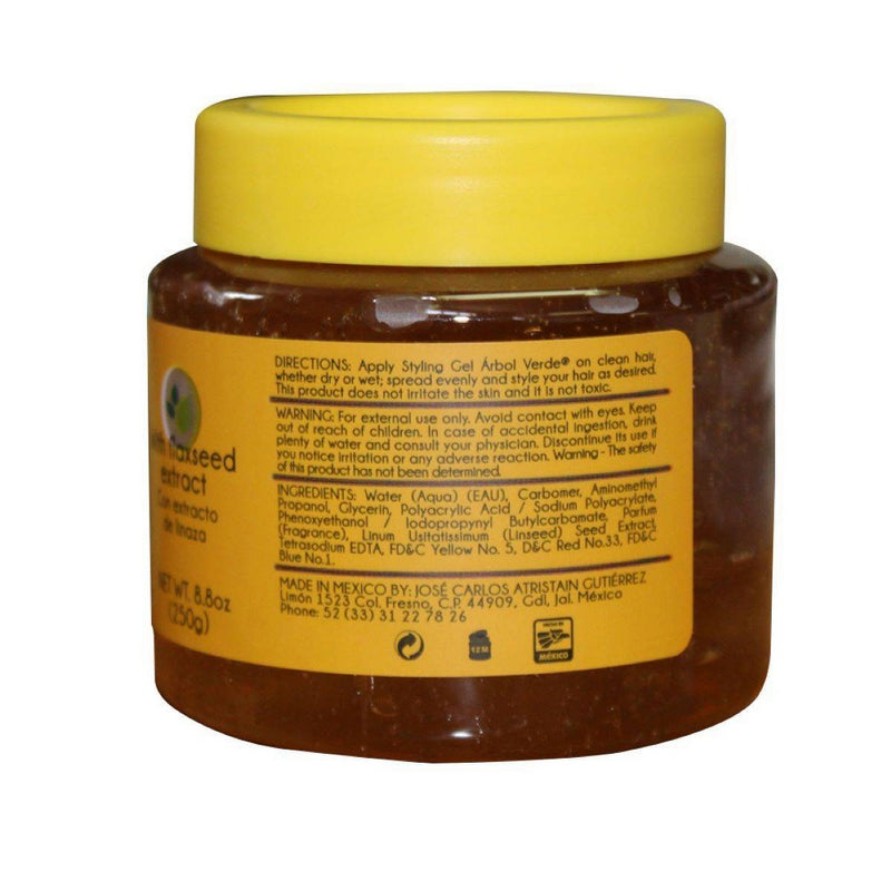 Arbol Verde Flaxseed Hair Gel - 8.8oz