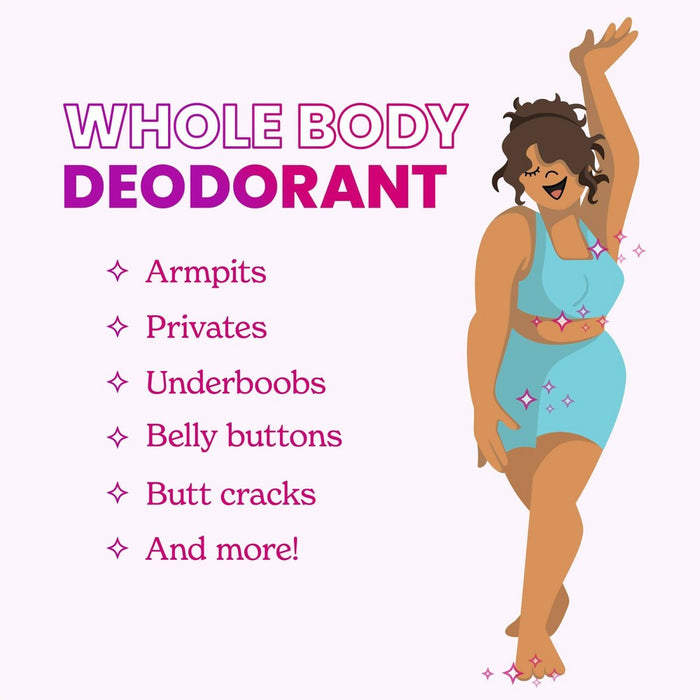 Lume Whole Body Women's Deodorant - Invisible Cream Stick - Aluminum Free - Soft Powder Scent - 2.2oz
