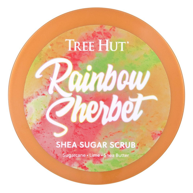 Tree Hut Rainbow Sherbet Shea Sugar Body Scrub - 18oz