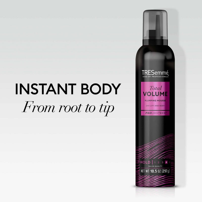 Tresemme Plumping Hair Mousse Total Volume Hair Treatment - 10.5oz