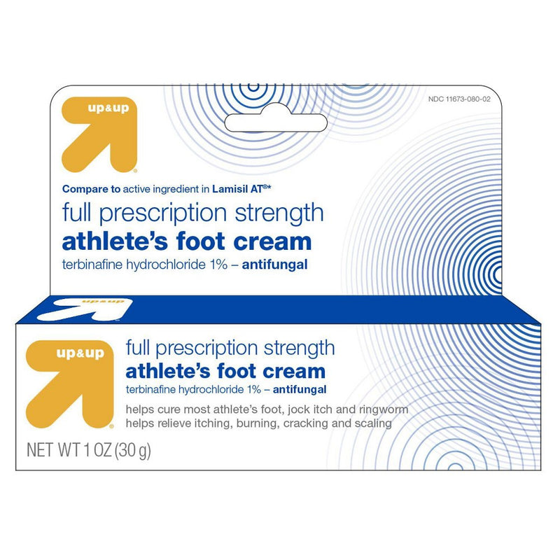 Athletes Foot Terbinafine Hydrochloride Antifungal Cream - 1oz - up & up