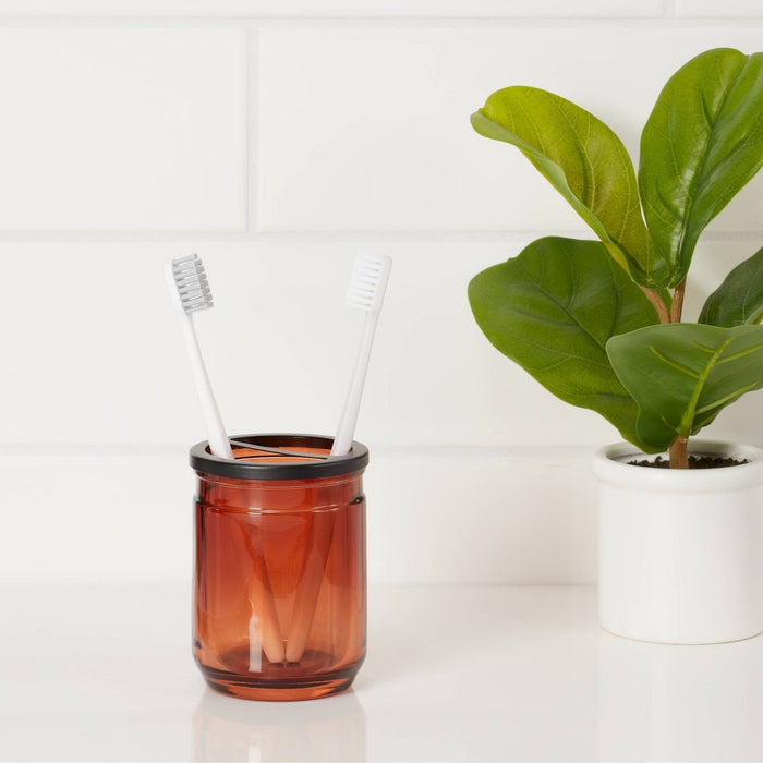 Apothecary Toothbrush Holder Amber - Threshold
