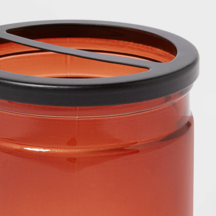 Apothecary Toothbrush Holder Amber - Threshold