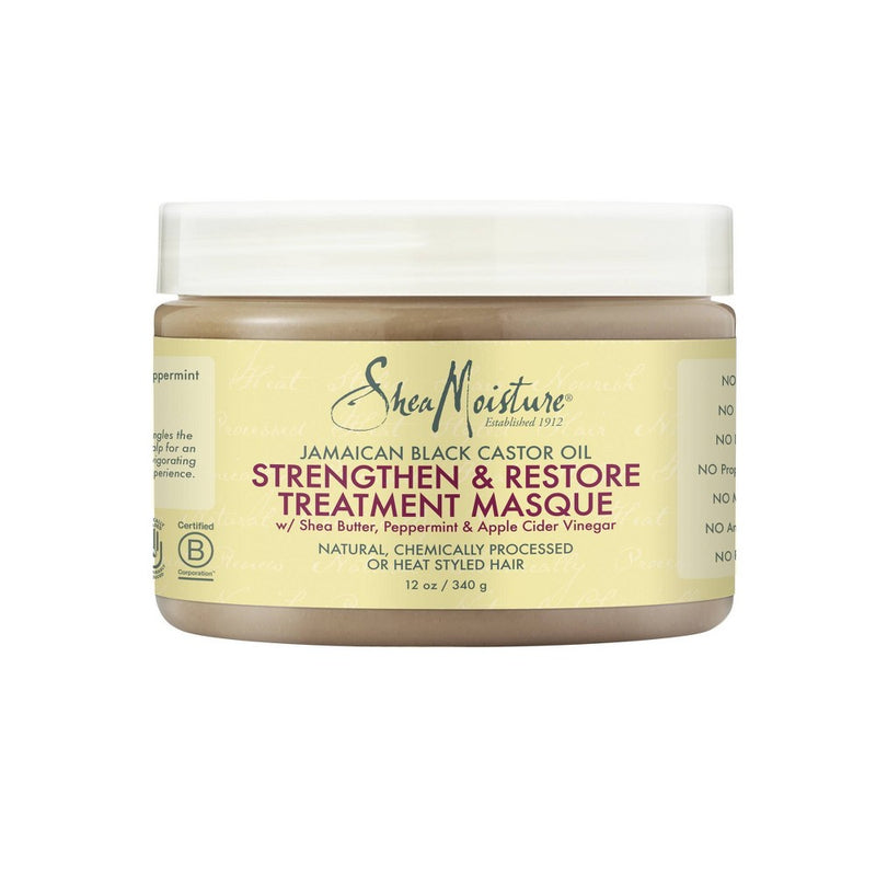 SheaMoisture Jamaican Black Castor Oil Strengthen & Restore Hair Mask - 12oz